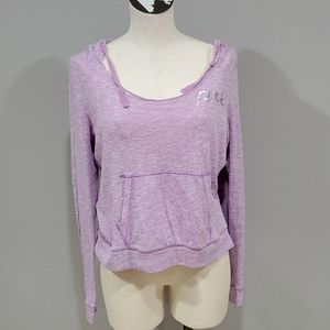 PINK brand purple hoodie